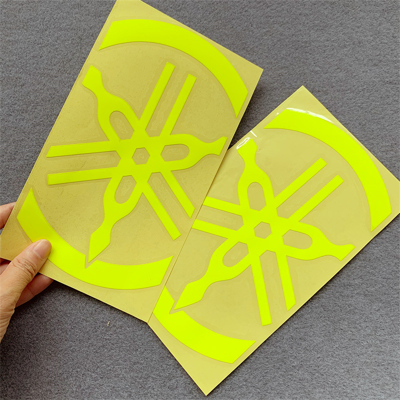 ヤマハのステッカーのオートバイの反射ステッカーのヤマハの車の標識の福穎125はレーザーのまぶしい夜光のステッカーを改造します。