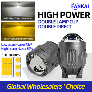 3 Inch�羳X7�pֱ��6+1оƬ����LED�S�׹��F��͸�R�h��fog lens