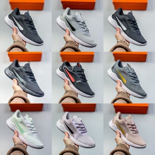 2024 New Nk Black and White Third Generation Barefoot 9 Sports Shoes Men's Shoes Mesh Breathable Casual Running Shoes Men's and Women's Shoes