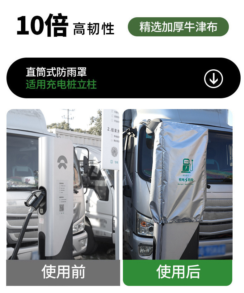 New Energy Vehicle Charging Rain Cover, Charging Car Rain Shield, Charging Port Protective Cover, Charging Gun Waterproof Cover, Thickened