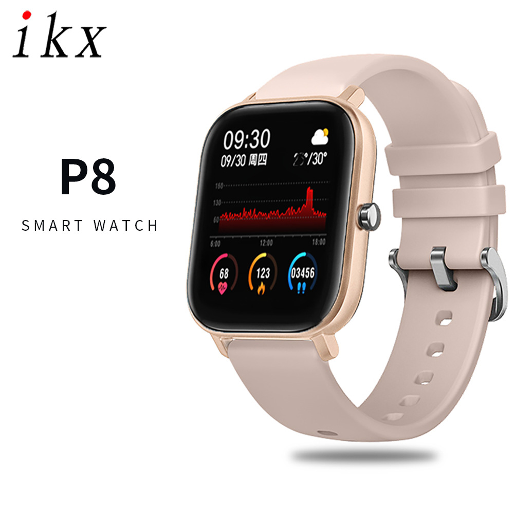 The new P8 smart watch 1.4-inch high-def...