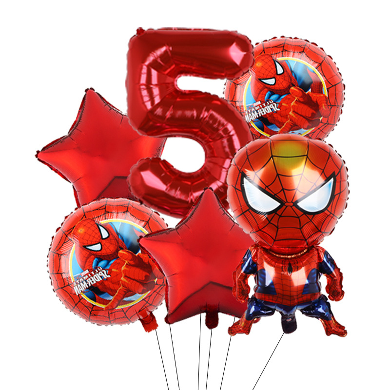 Cross-border Avengers Marvel héroe Spider-Man Hulk Capitán América redondo de aluminio de la película Globo Traje