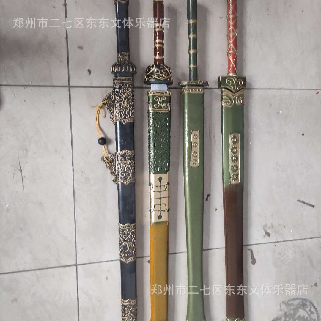 木质舞台道具青铜剑宝剑吴越剑春秋战国龙泉剑越王剑未开刃古典