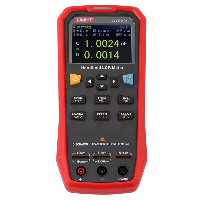 Улид UT622A/UT622C/UT622E Ручной цифровой мостовой компонент LCR индуктивный тестер