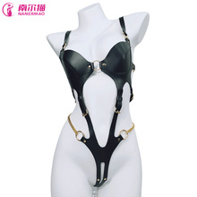 sm皮革内衣套装成人房事情趣束缚衣女用另类捆绑调情玩具衣服批发