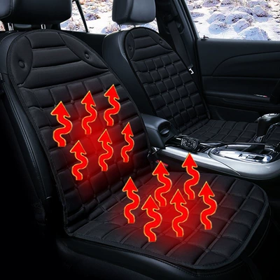 Qış avtomobil universal tək oturacaq yastığı, 12V elektrikli qızdırılan
