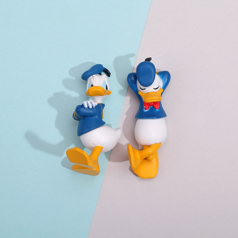 Creative Cute Classic Anime Duck Set of 2 Doll DIY Material Clothing Shoes Decoration Pendant Gift