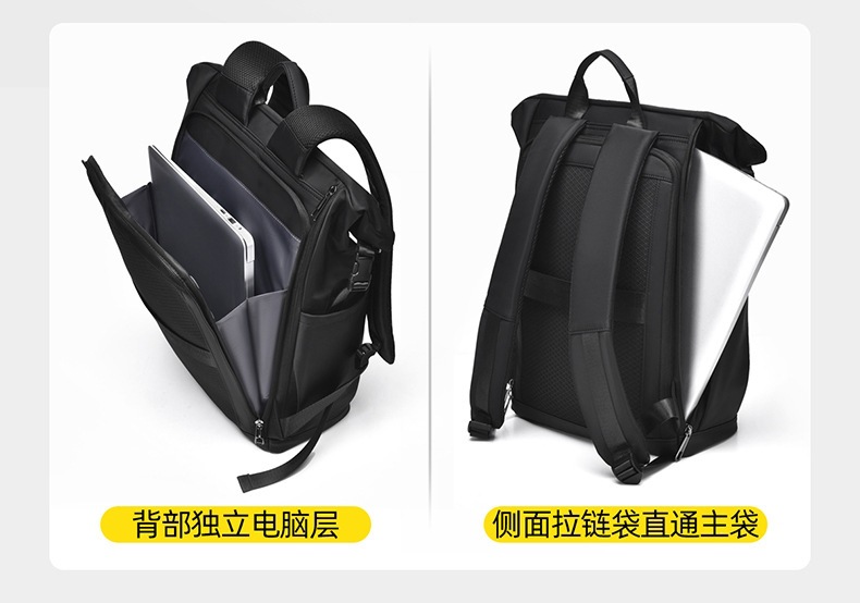 Cross-Border Business Rucksack für Herren mit großem Fassungsvermögen, wasserdicht, Pendler-Rucksack, Outdoor-Reiserucksack, leichte Schultertasche für Studenten