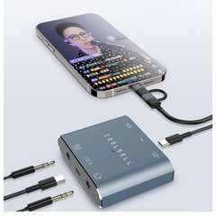 生中継1番サウンドカード変換器はアップル15華為Typec携帯電話生中継アダプタの連麦PKを適用する