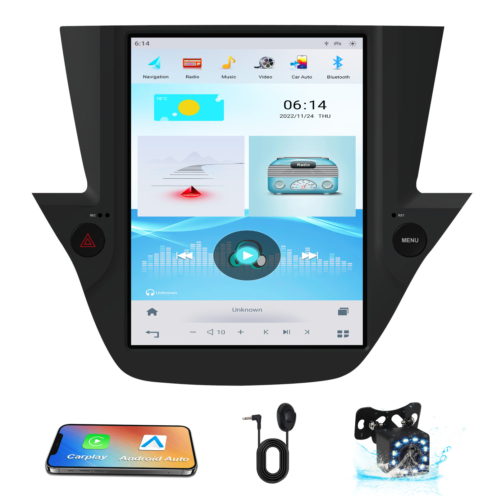 Buick Smart Navigation Android Screen for Buick Verano 2015- (Other Automotive Communications) - qualcomm-6125-octa-core-4g64g