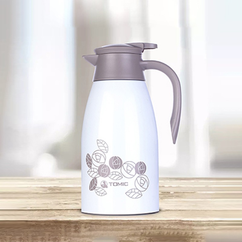 tomic特美刻保温壶家用304不锈钢热水瓶超大容量保温水壶家居2L