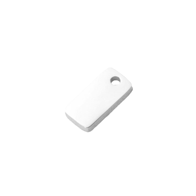 Pendentif carré en acier inoxydable pour collier diy tendance_voghion.com