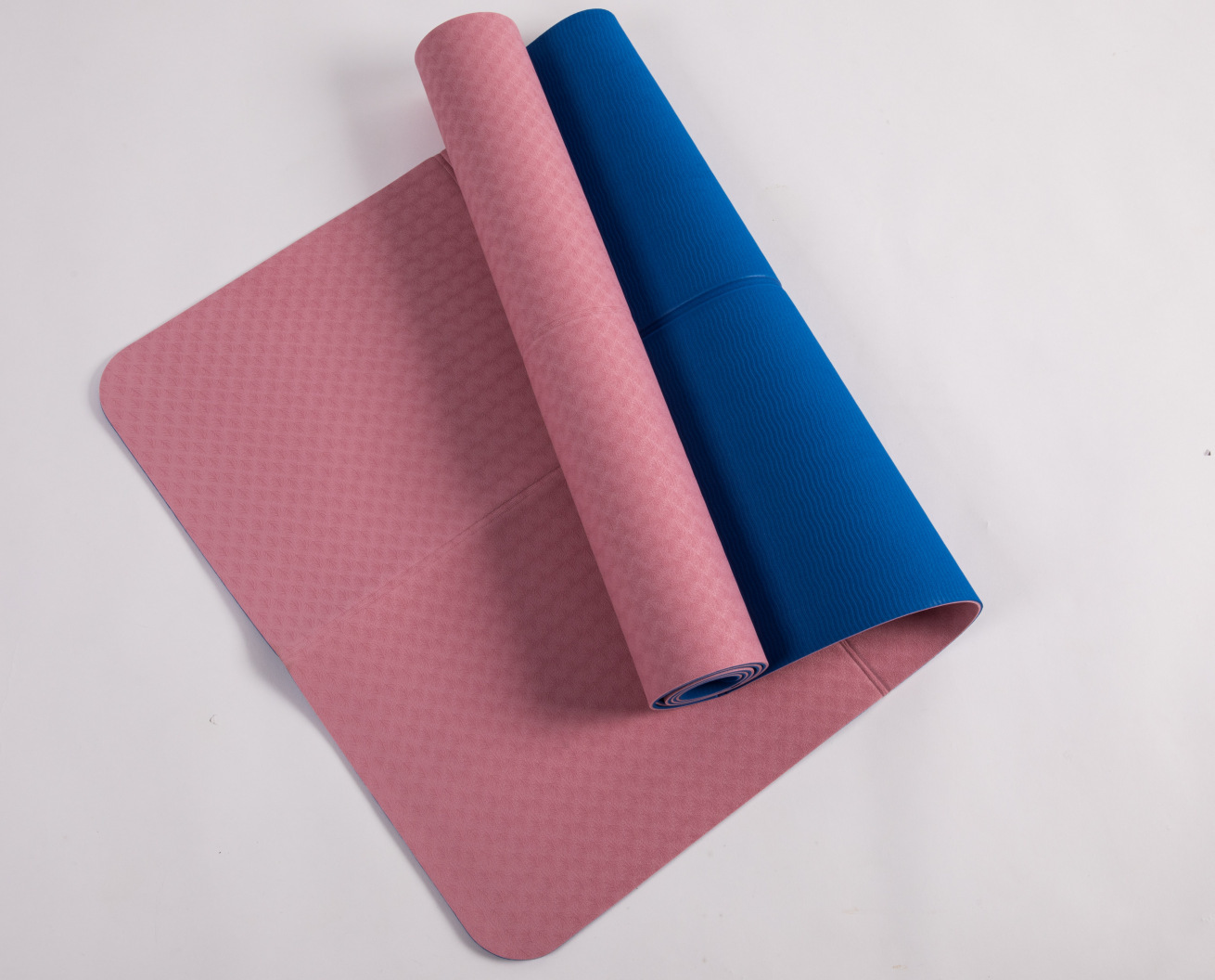 TPE plegable yoga de yoga conveniente ensanchamiento y espesamiento estudiante almohadilla de siesta deportiva antideslizante yoga de yoga fábrica al por mayor