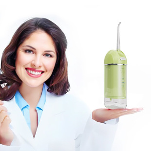 Portable Electric Dental Flosser for Adults, Orthodontic Teeth and Oral Dental Cleaner, Water Flosser with Upgraded Battery Life