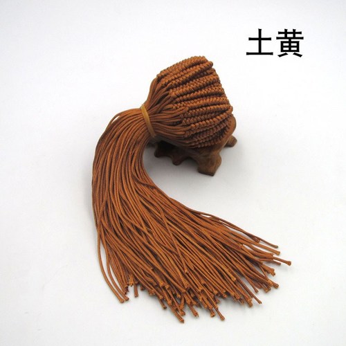 Golden Knot Flat Knot Copper Gourd Pendant Cord Car Keychain Accessory Pendant Handmade Rope DIY Cultural Craft Rope