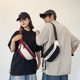 Chest Bag Men's Ins Fashionable Small Bag Waterproof Japanese Casual Crossbody Bag Sports Bag Men's Waist Bag Women's Shoulder Bag