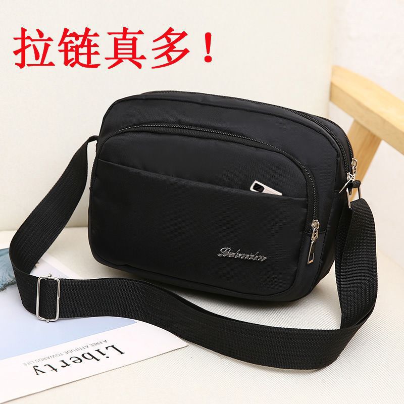 Business bag unisex wallet canvas fee bag cash register shoulder messenger bag Oxford cloth bag business bag