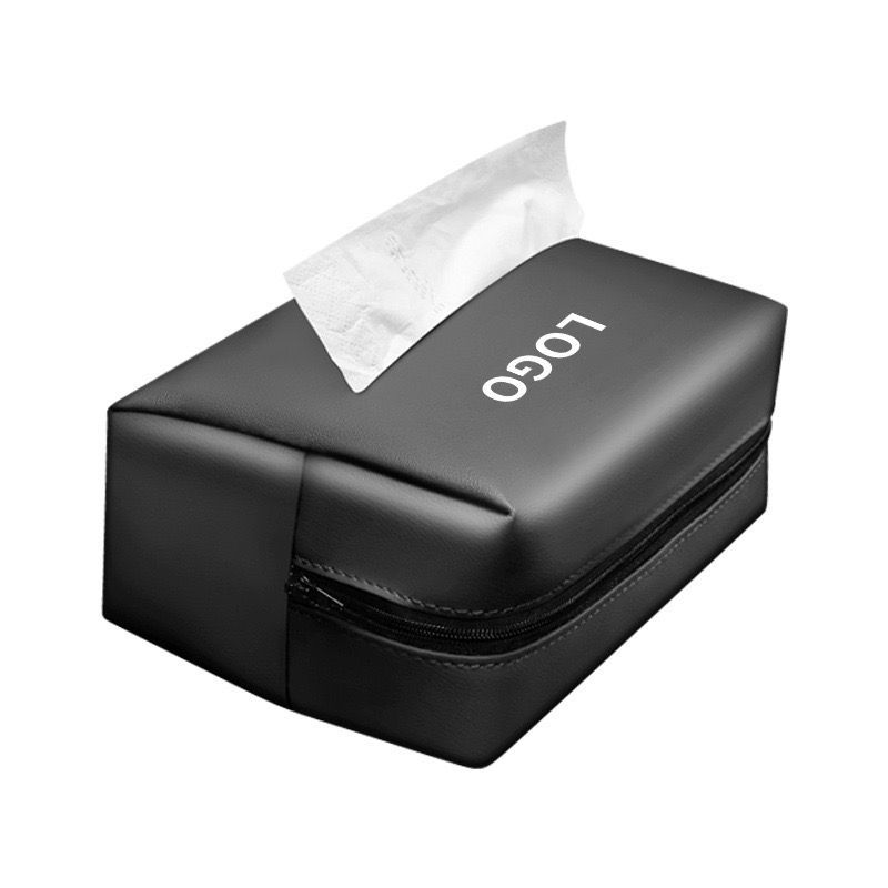 Caja de pañuelos para coche, caja de dibujo, caja de apoyabrazos para coche creativo, bolsa de pañuelos de celebridades de Internet multifuncional fija para el respaldo de la silla image 5