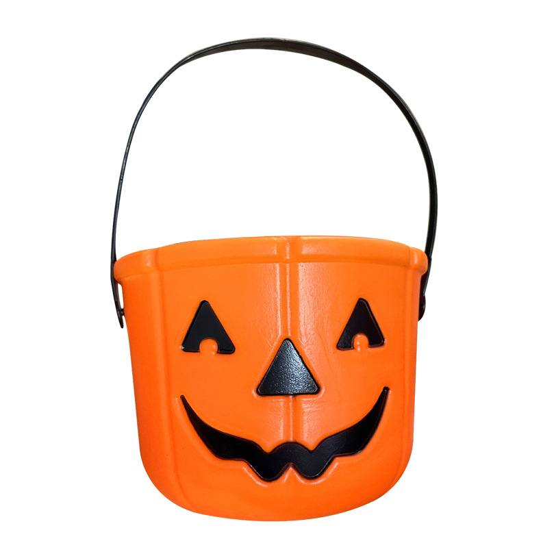 Barril de calabaza de Halloween transfronterizo, barril de calabaza de mano, barril de playa, barril de agua, barril de calabaza de ojos de luna de Halloween