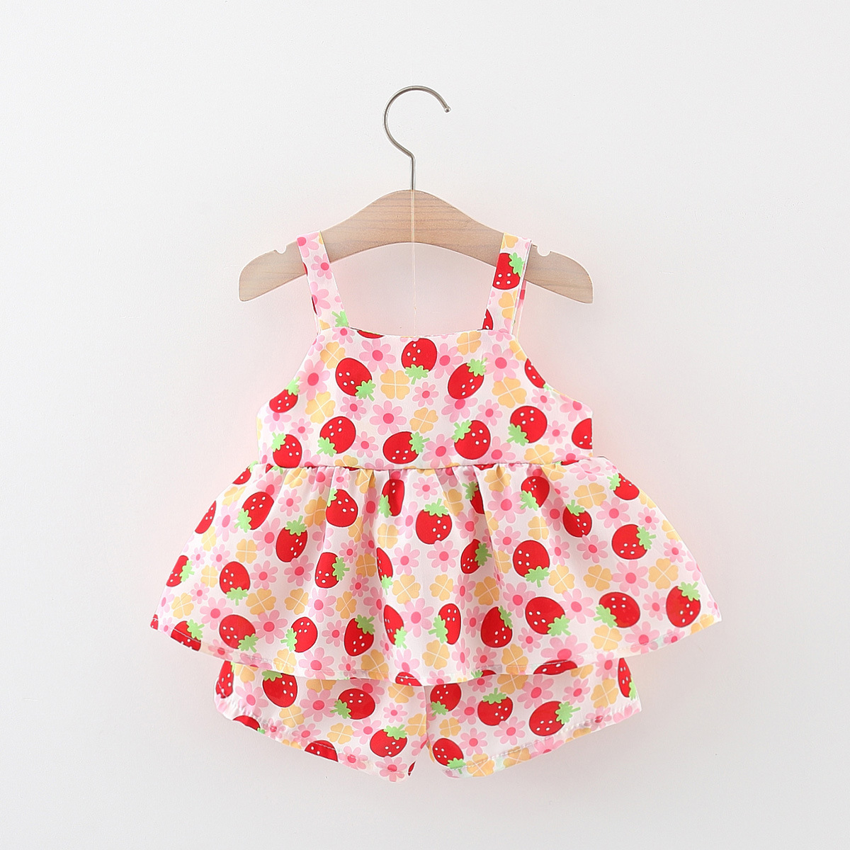 Cute Flower Bow Knot Cotton Girls Dresses display picture 2