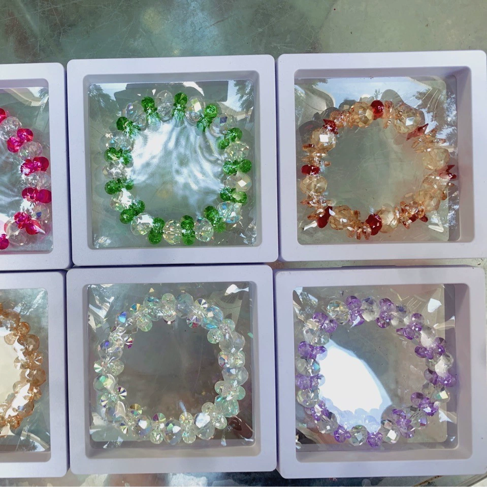 Изящный модный Crystal браслет с jade, европейский стиль
