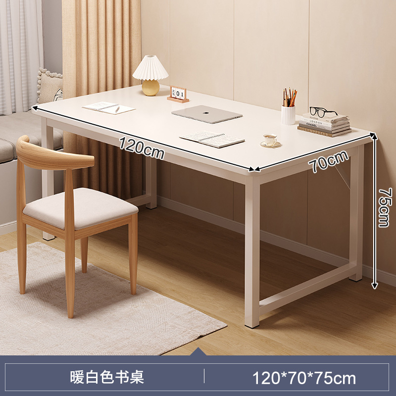 Escritorio de computadora, dormitorio, oficina en casa, escritorio de oficina, banco de trabajo simple, escritorio de estudio para estudiantes, estantería, escritorio integrado