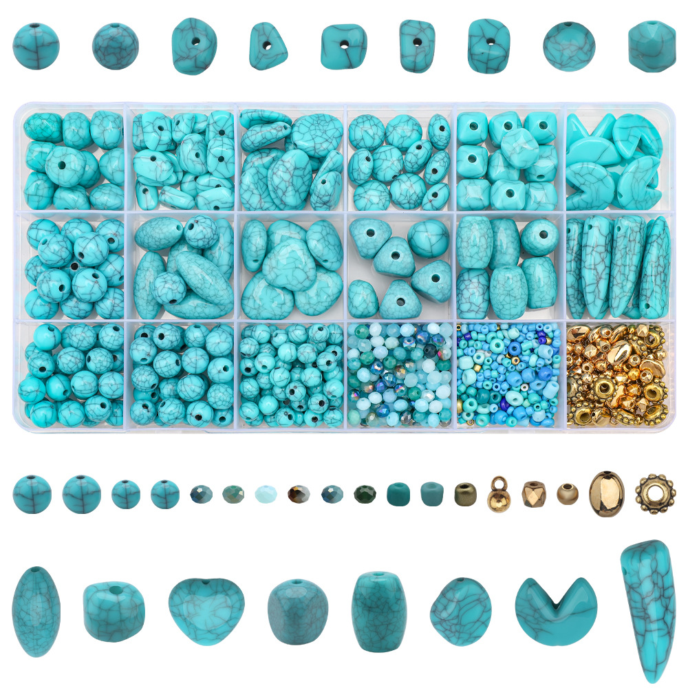 Turquoise beads