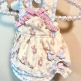 Платье принцессы с плюшевым мишкой Тедди и синим мишкой