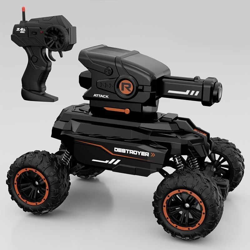 Safe and reliable water bullet tank, remote control car, off-road vehicle, children's toy, parent-child interactive game, battle toy, gift for boys