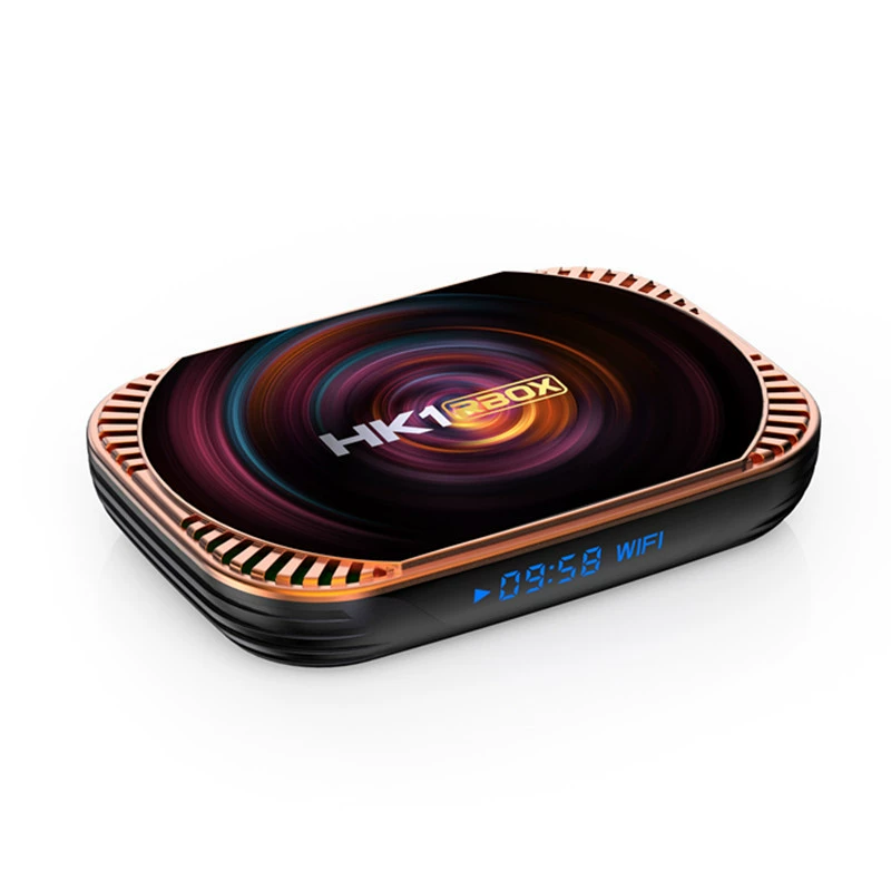 HK1 RBOX X4 приставка S905X4, Android 11, 4G/128G, 8K двухдиапозонный сетевой HD‑плеер
