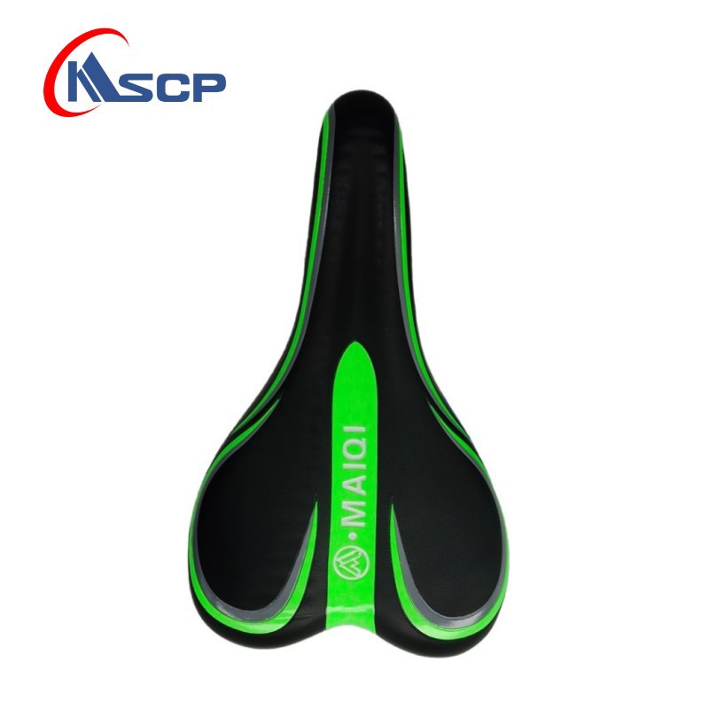 Cojín de asiento para bicicleta de montaña transfronterizo, asiento de bicicleta de carretera engrosado, sillín de esponja suave para ciclismo, accesorios de cojín de asiento cómodos.