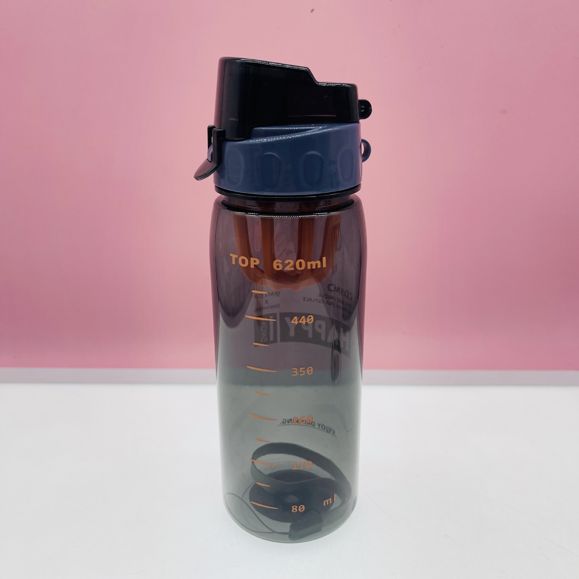 Nuevo A-251 plástico deportes portátil deportes al aire libre hidratante regalo rebotando hervidor fitness portátil boca potable directa