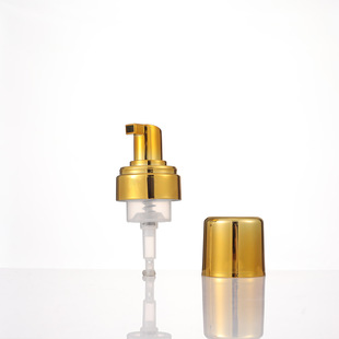 Manufacturer Supplies 28 Teeth 24 Teeth Foam Pump Pp Plastic Full Cover Lotion Pump Push Type Cleansing Mousse Foaming Pump