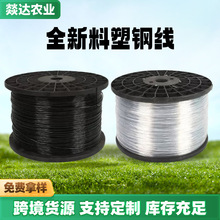 全新料塑钢线 葡萄架压膜百香果农业养殖大棚高强度拉线 托搭架线