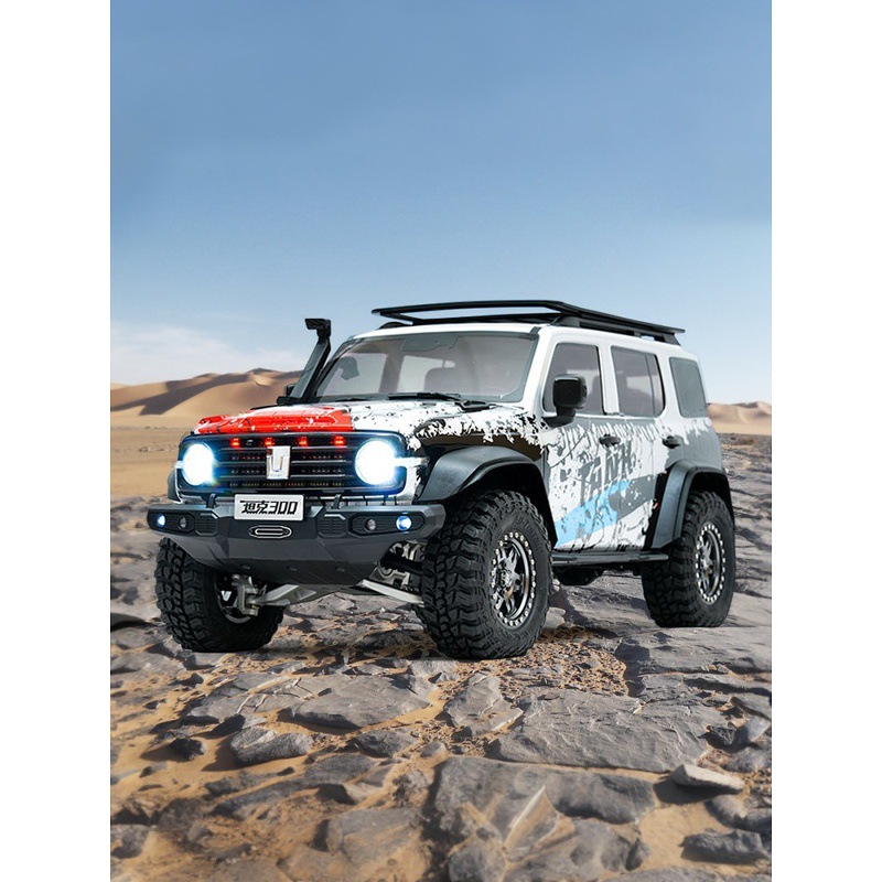 Km Thor 1/8 Tank 300 Climbing Car 3Rd Anniversary Rc Remote Control Electric Model Car Differential Lock Off-Road Vehicle
