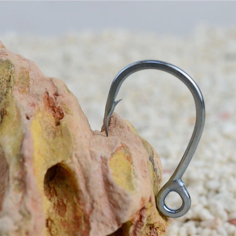 JiggING9986 gancho de hierro ligero boutique pesca engranaje Mesa pesca gancho alto carbono acero Luya asesino gigante