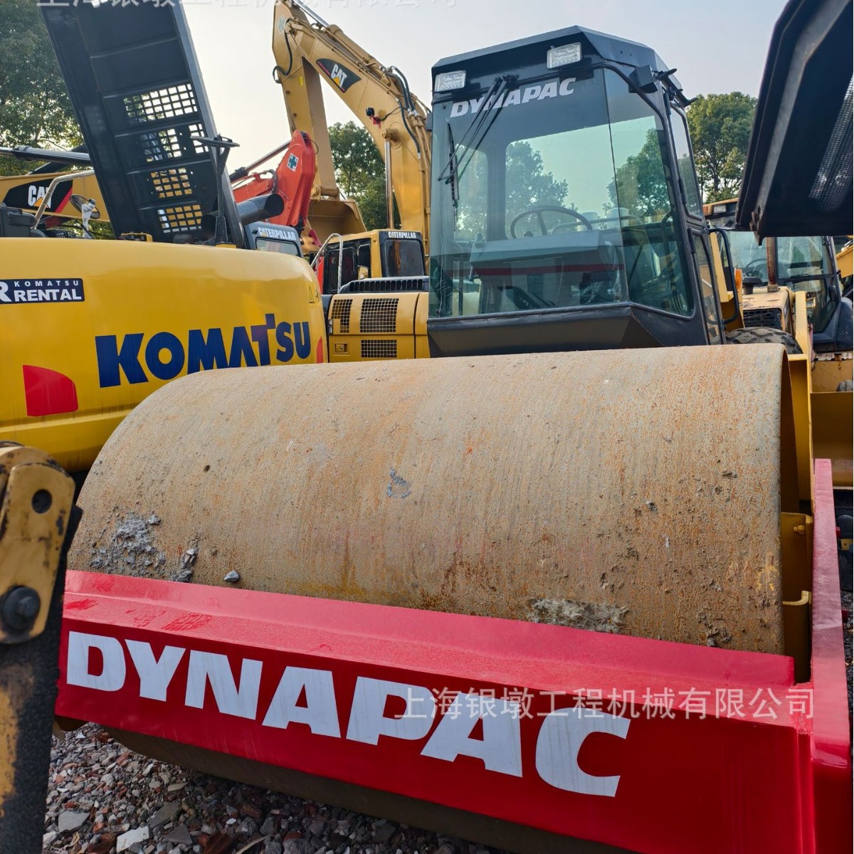 二手Uused Dynapac Road Roller CA25DCA30D
