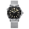 Metal advanced waterproof quartz watches, steel belt, men's watch, high-end