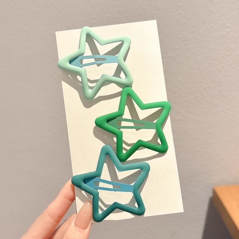 2025 verano pasador de cabello de dopamina colorido lindo frente dulce brocas de cabello rotas no lastimas brocas de cabello adornamientos para el cabello