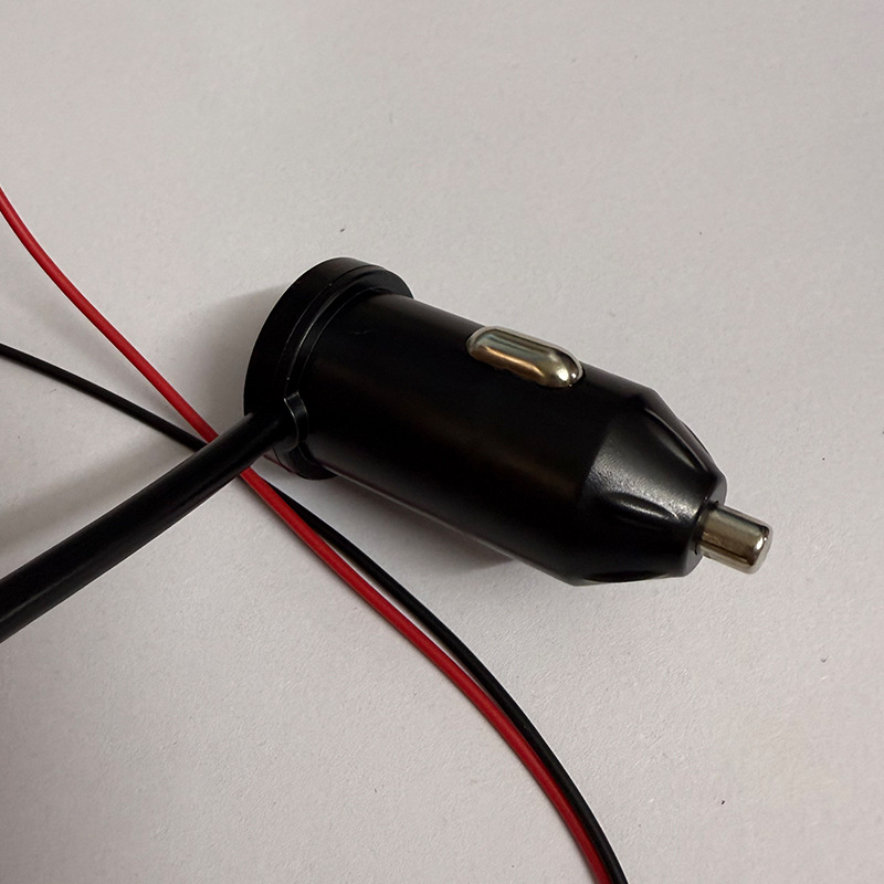 Car Power Supply Car Cigarette Lighter Conversion Plug with Extension Cord 12V/24V Car Charging Socket with 10A High Power