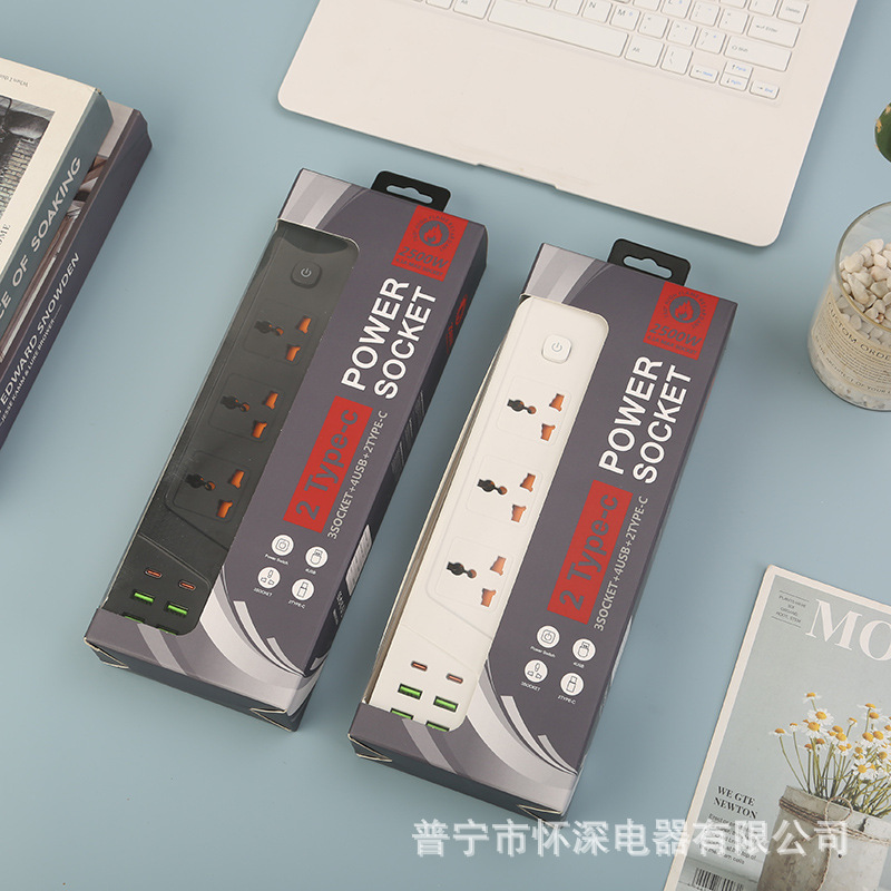 4USB + 2PD blanco y negro opcional con puerta de seguridad caja neutra Croacia Bosnia Chad África Central