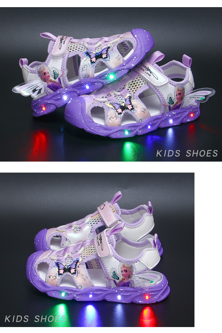 Purple LED Sandals