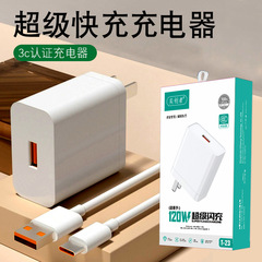 超级快充3c手机充电器9v2a快充充电头适用于120W苹果华为type-c