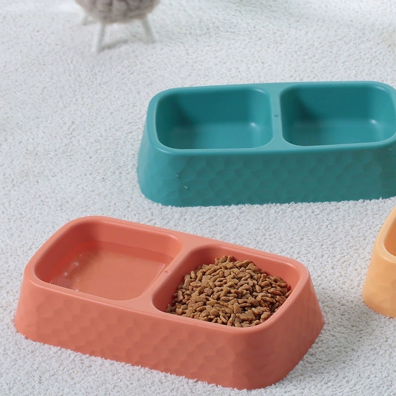 Товары для животных кошачий корм бассейна Котенок чаша милый животное собака чаша сплошной цвет Кошачий корм собака зерна чаша в наличии