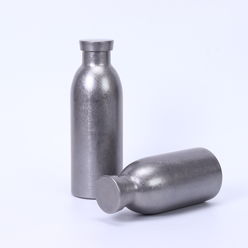 304 스테인리스 운동용 보온 텀블러 휴대용 대구경 레트로 물병 350ml 500ml