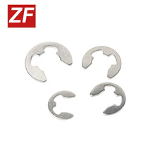 浙江厂家批发304不锈钢E型卡簧卡环GBT896开口挡圈垫圈紧固件配件