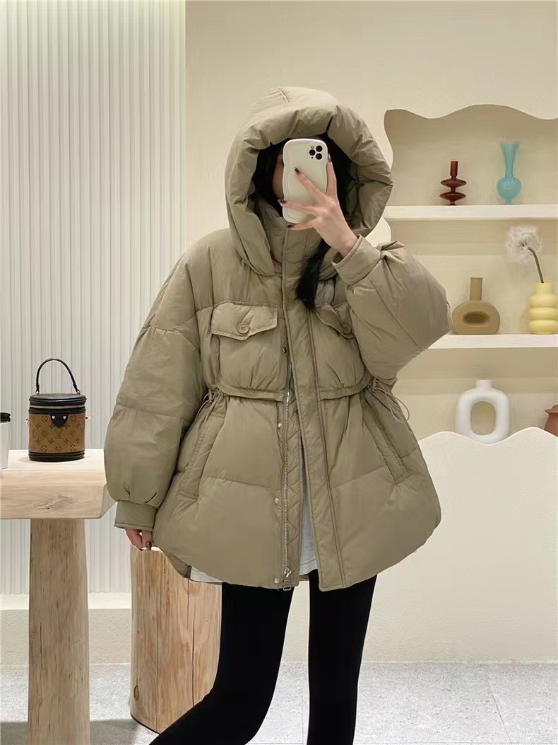 A7114 1390K ÁO KHOÁC NỮ XINTYTO MŨ LIỀN MÙA XUÂN THU ĐÔNG DÀY ẤM THỜI TRANG NỮ G04 SẢN PHẨM MỚI
