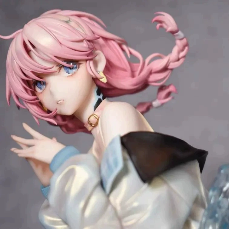 Arknights Blue Poison Bust Oil Spray GK Фигурка Статуя Модель Модная игрушка Украшение стола Подарок