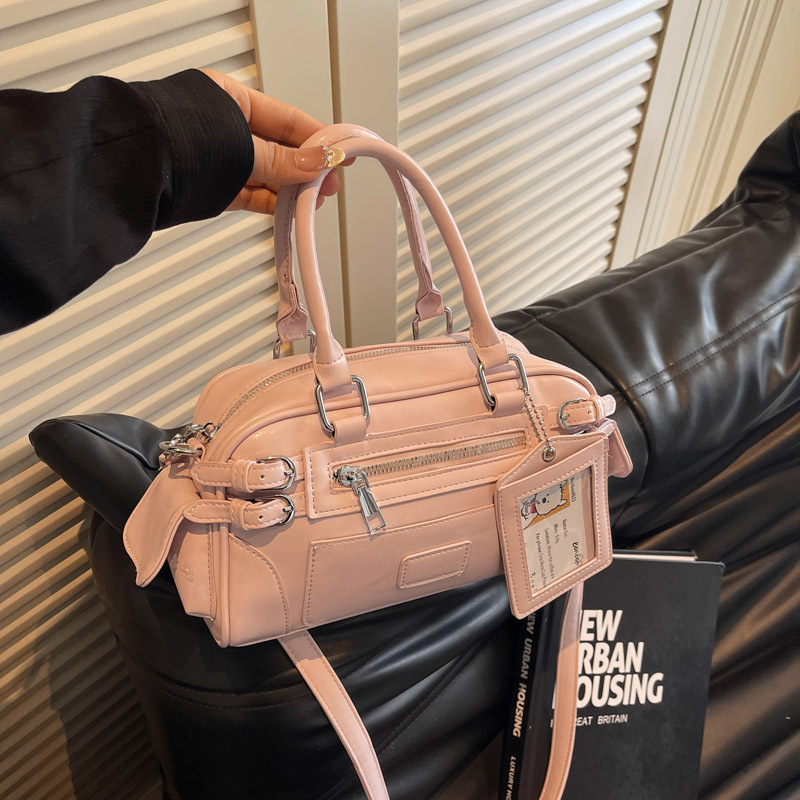 Fashion Commuter Boston Handbag For Women 2026 New Autumn/Winter Trendy Versatile Crossbody Small Tote Bag
