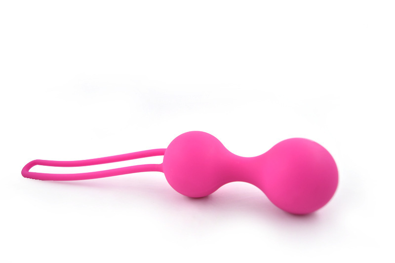Smart Kegel Training Balls, Vibrating Silicone Dual-Ball Vaginal Exerciser, Purple — detail image 4